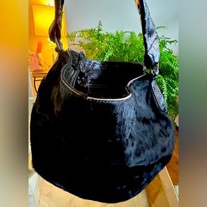 Colombian leather and cowhide bag